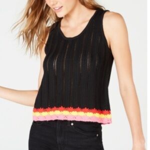 Knit Black Tank Top